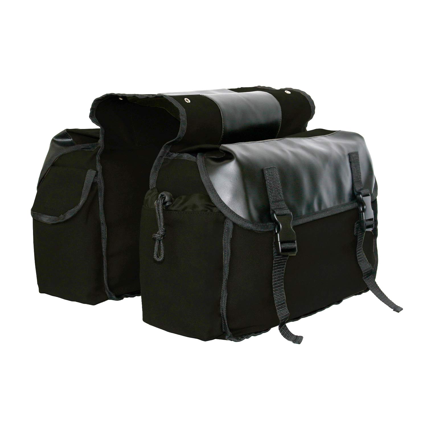 CKEGUO Motorbike Saddle Bag,Bike Pannier Bag,Waterpoof Motor Bicycle Rear Seat Carrier Bag Touring Truck Bag