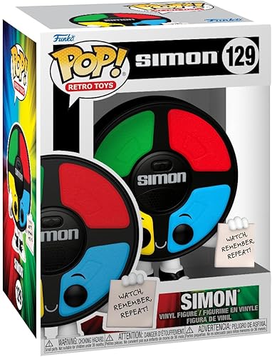 Funko POP! Vinyl Simon - Logo - Simon - 16 Cuotas para variante de persecución rara - Brillan en la oscuridad - Figura de vinilo coleccionable -