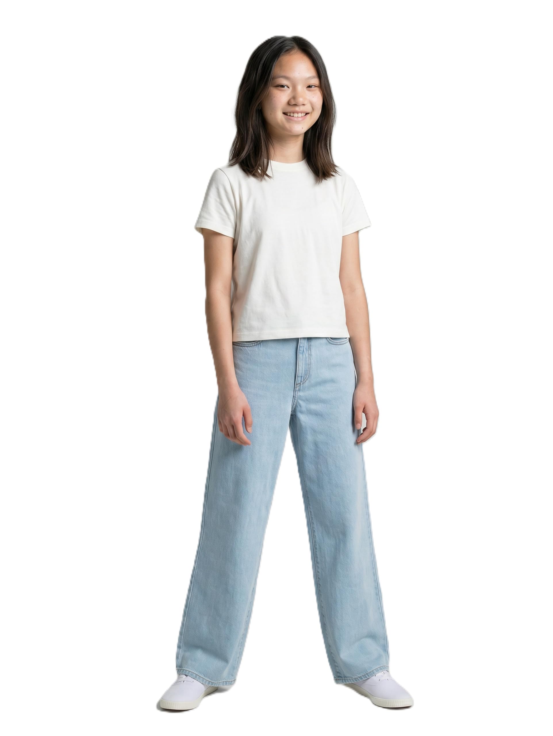 TOM TAILOR - 1041068, Jeans a Gamba Larga Bambine e Ragazze