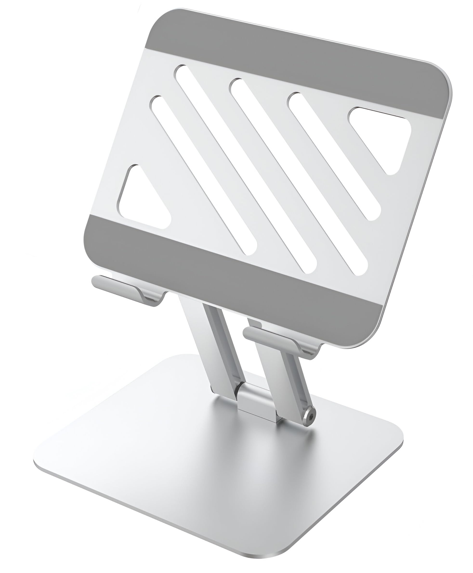 ProElite Tablet Stand, Adjustable Tablet Holder for Desk,Foldable Aluminium for iPad Stand Dock Holder iPad Air 5/4/Mini/10.2/Pro 12.9/Pro 11, Galaxy Tab Ultra, Lenovo Tab,Surface (4-13 inch)-Silver (B0D4H2HZFR) Amazon Price History, Amazon Price Tracker