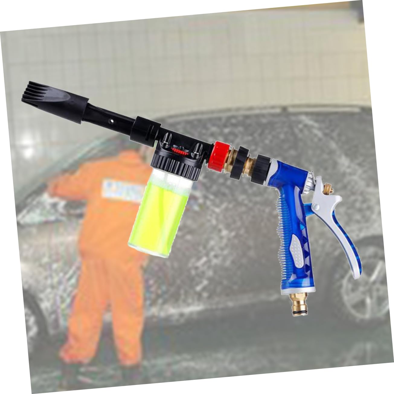 Cabilock Máquina de Riego y Lavado de Coches Multifuncional para Limpieza de Coches Furgonetas Motocicletas para Jardín y Uso Doméstico