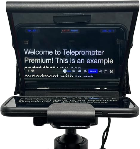 Miniatura 5 de Glide Gear TMP 75 Teleprompter - Laptop, DSLR, Smartphone - Funda de transporte, sin montaje