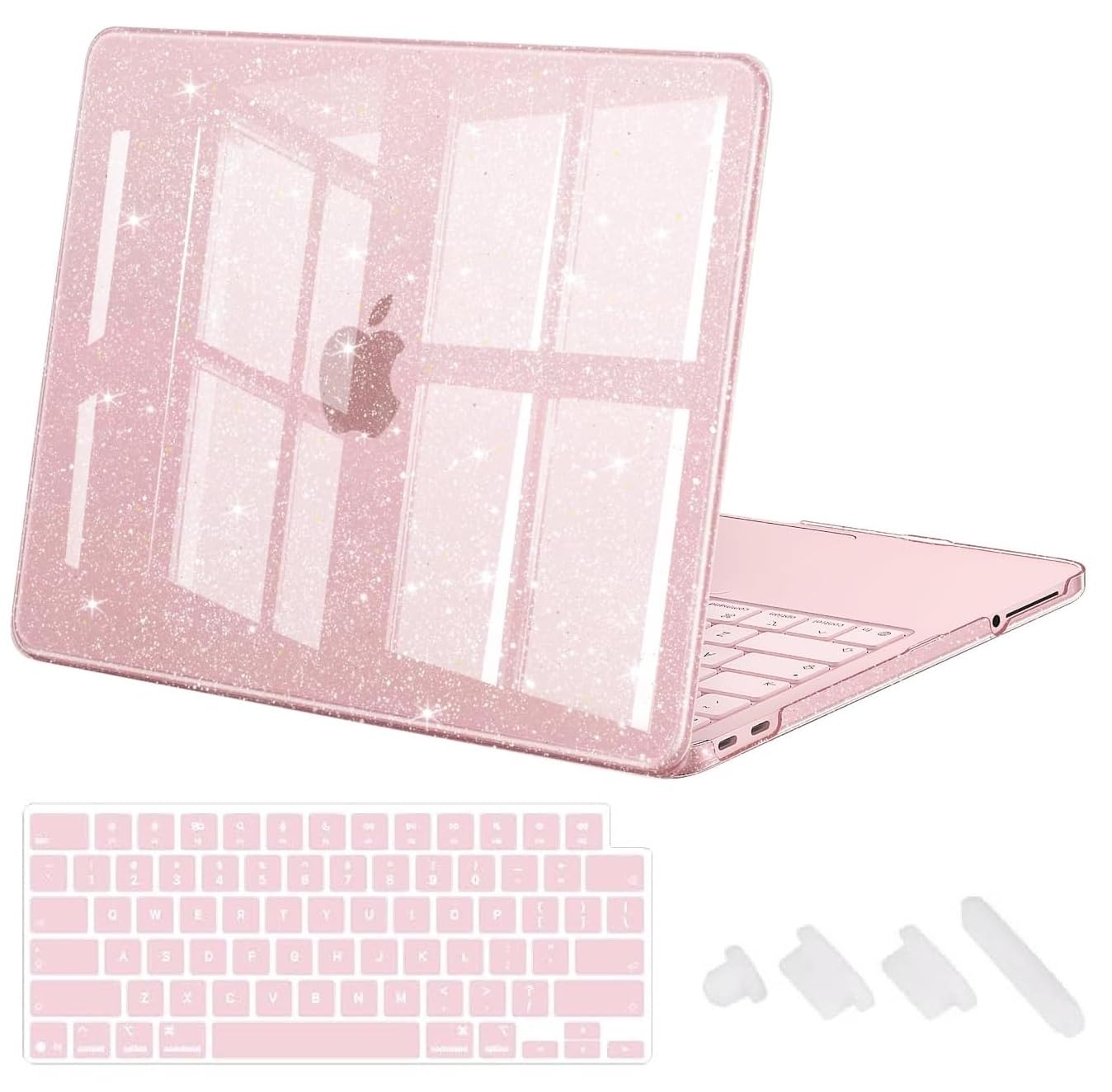Midkart Compatible with MacBook Neo Case 13 inch 2026 Release Model A3404 with A18 Pro Chip Hard Shell Case Cover with Keyguard and Dustplugs, Crystal Citrus — Amazon image 17