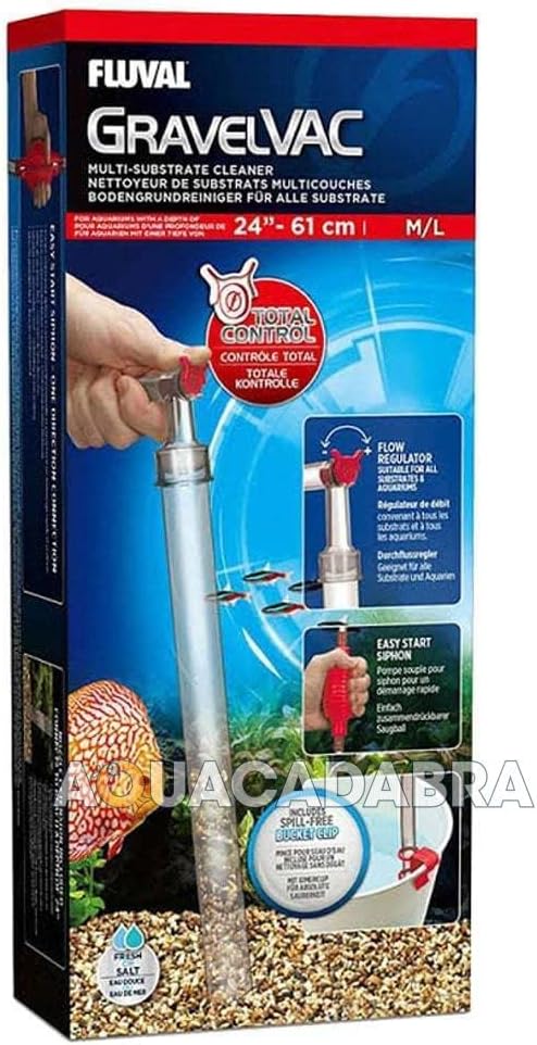 Fluval GravelVac Multi Substrate Cleaner - Medium