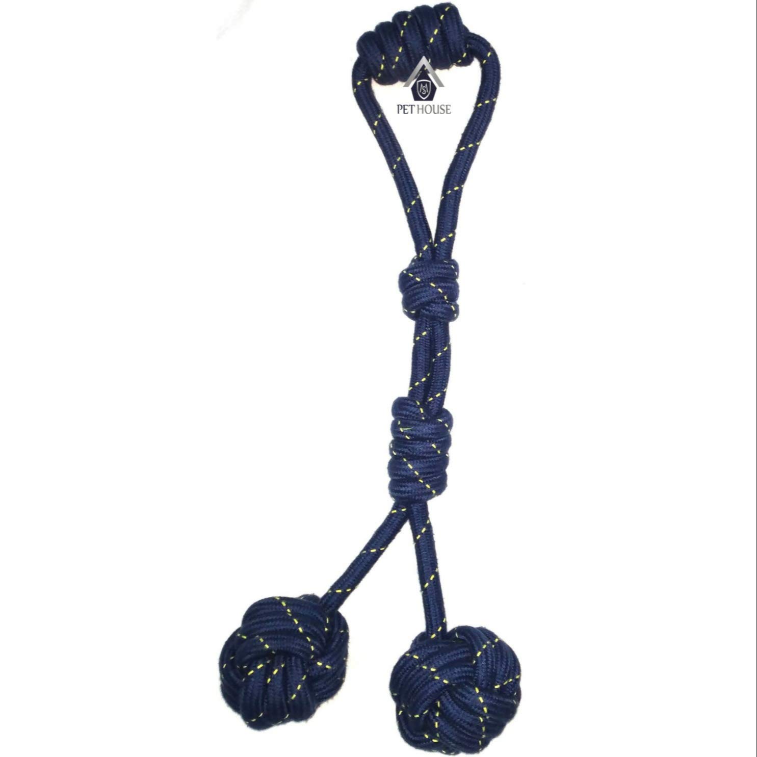 MS Pet House Indestructible Cotton Braided Rope Dog Chew Toy – 20 Inches Long, Heavy Duty | Ideal for Teething Puppies and Aggressive Chewers, Perfect for Play and Fetch (B08PSD1CKB) Amazon Price History, Amazon Price Tracker