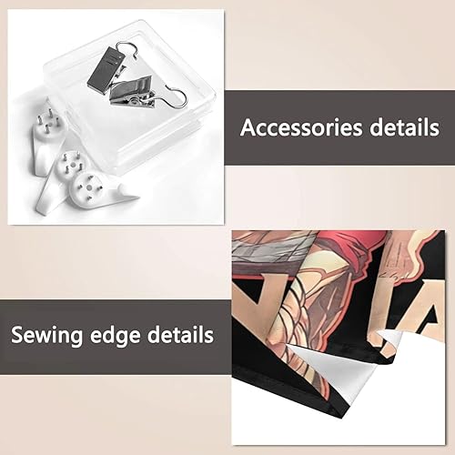 Miniatura 6 de Tapiz de anime Baki The Grappler para dormitorio, sala de estar, arte para el hogar, decoración colgante, manta tapices de 60 x 40 pulgadas