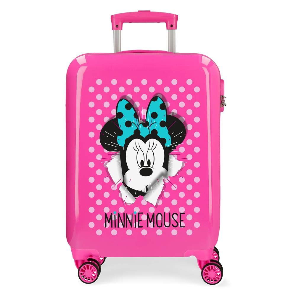 Minnie Sunny Day Fuchsia Hardside Carry-on Suitcase