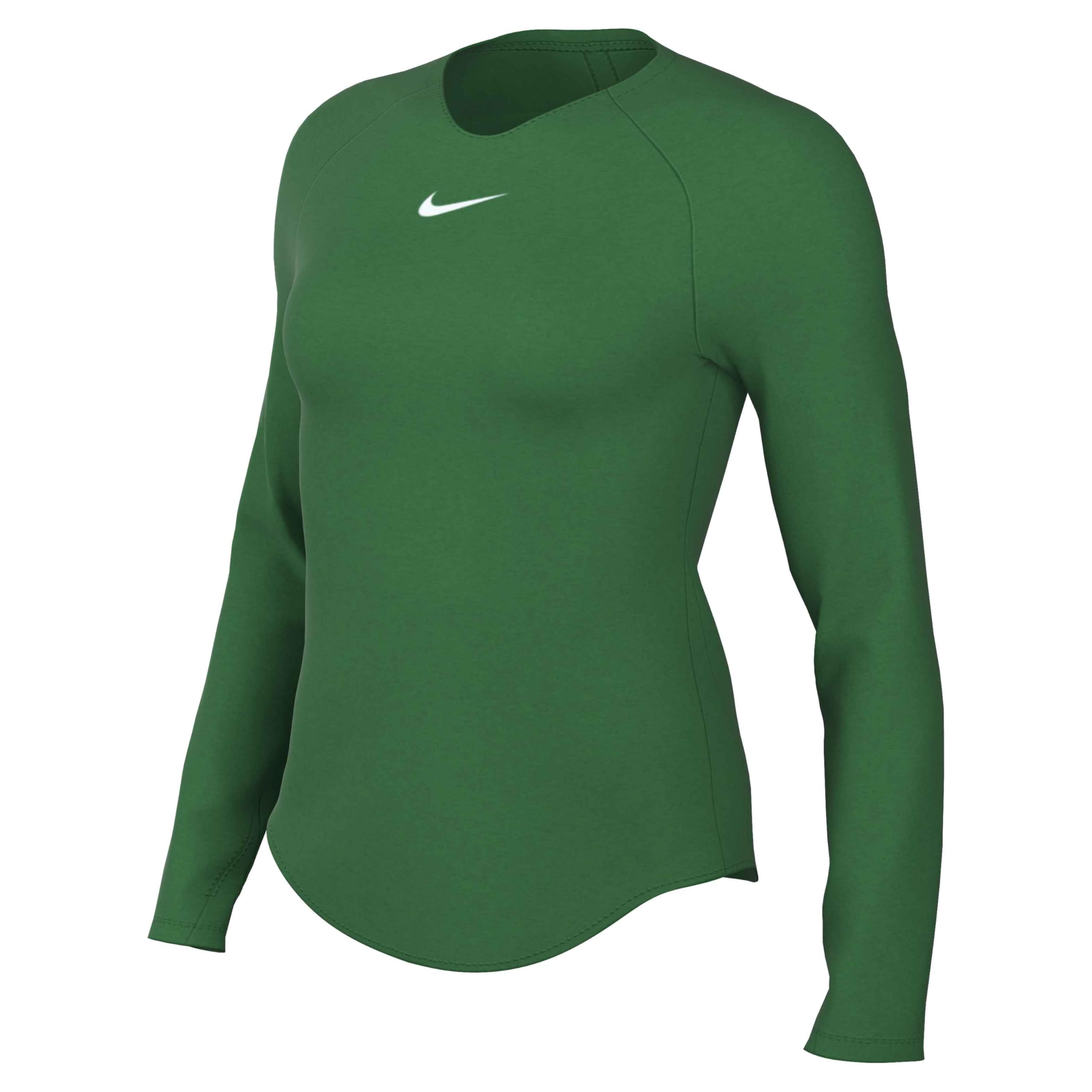 NIKE AV2610-302 Dri-FIT Park First Layer T-Shirt Women's Pine Green/White Size XS