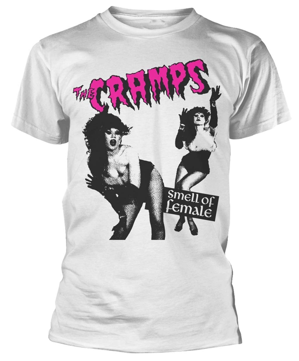 Plastic HeadThe Cramps 'Smell of Female' (White) T-Shirt