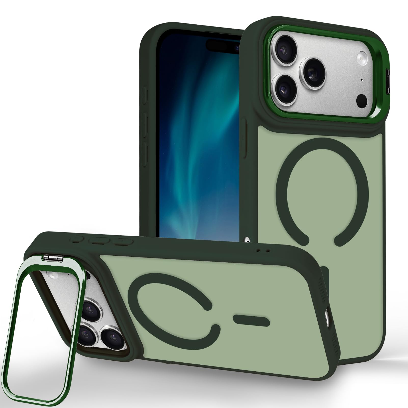 Coque iPhone 17 Pro Max anti-traces de doigts et béquille fine - 8