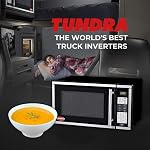 TUNDRA | MW Series Truck Small Portable Microwave Oven | Durable 120V RV Truck Countertop Oven with 20L/0.7 ft³ Capacity, 6 Auto-Cook Programs | MW700 | Compact Microwave