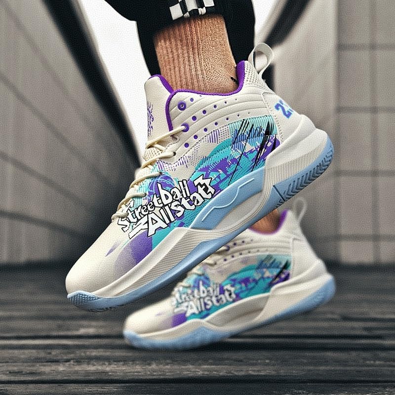 Botas de baloncesto unisex amortiguadas y resistentes al desgaste 3