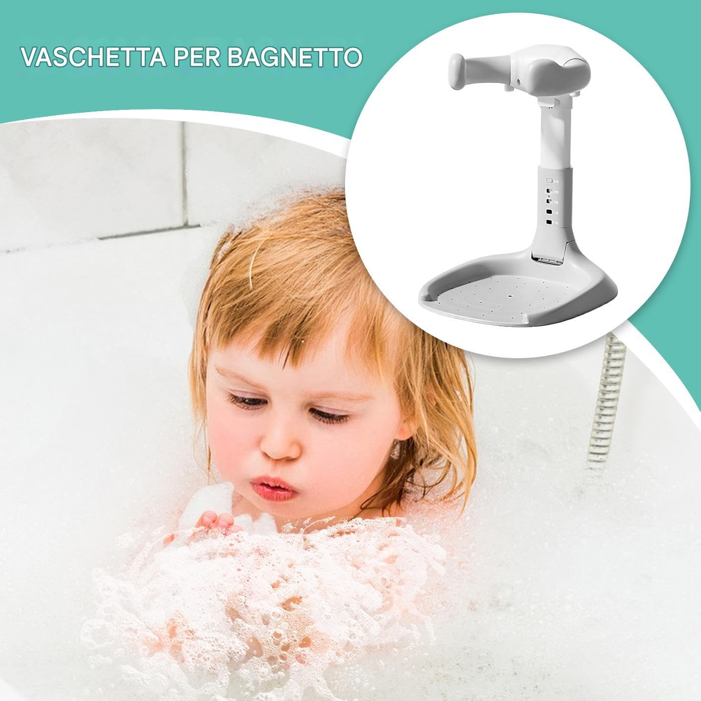 Supporto Per Shower Supporto Regolabile Per Bagnetto | Attrezzatura Pieghevole Per Assistenza Infantile 8 36 Per Asilo Hotel E Viaggio