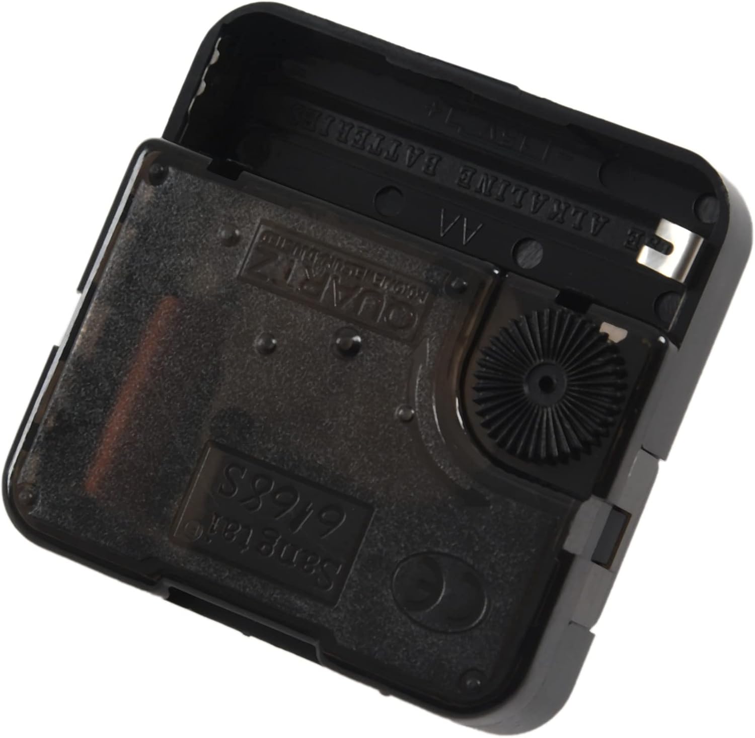 2X DIY High Torque Clock Mechanism, 3/10 Inch Maximum Dial Thickness, 4/5 Inch Total Shaft Length (White)