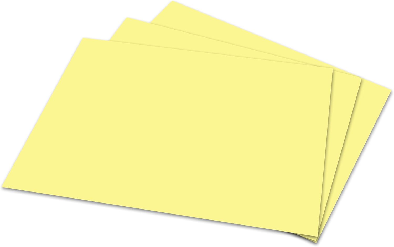 Memo Sheets, 4 X 6 Inches, 500 Sheets Per Pack. (Canary)