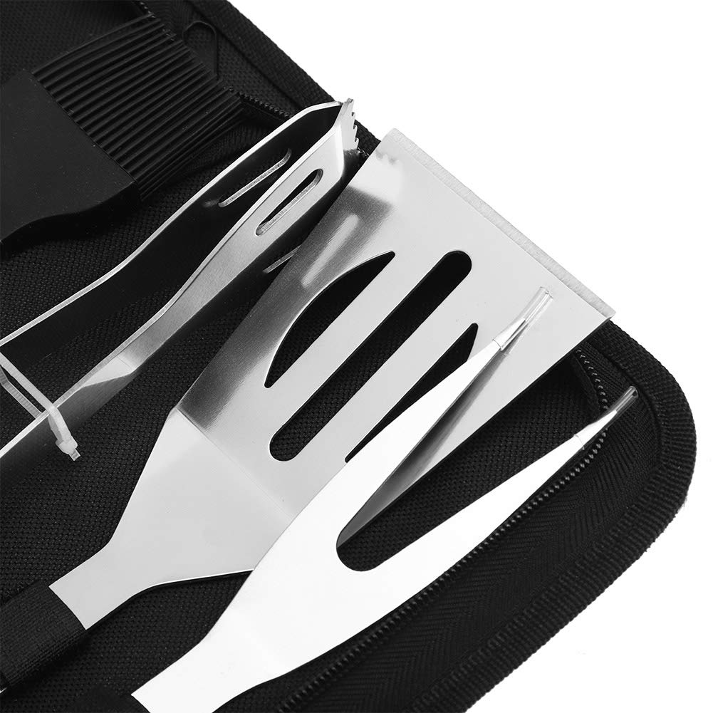 Zestaw przyborów do grillowania Zestaw narzędzi do grillowania ze stali nierdzewnej Zestaw narzędzi do grillowania na świeżym powietrzu Akcesoria kuchenne Akcesoria
