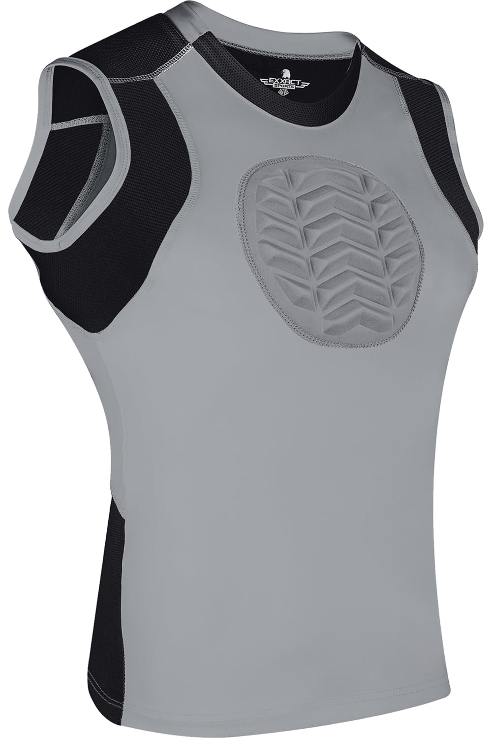 Exxact Sports Youth Baseball Chest Protector, Padded Sternum Chest Guard, Softball Chest Protector Girls Youth