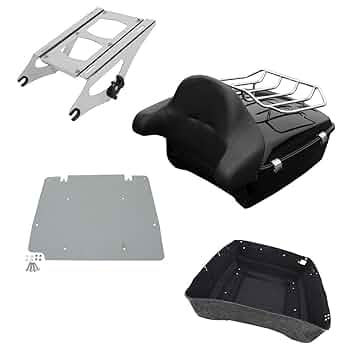 trnkページ Amazon.com: TCMT King Motorcycle Trunk Box Wrap-around