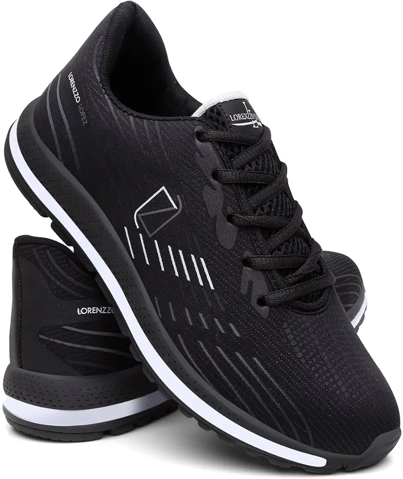 Tênis Masculino Esportivo Confortável e Super Leve para Treino Caminhada e Corrida