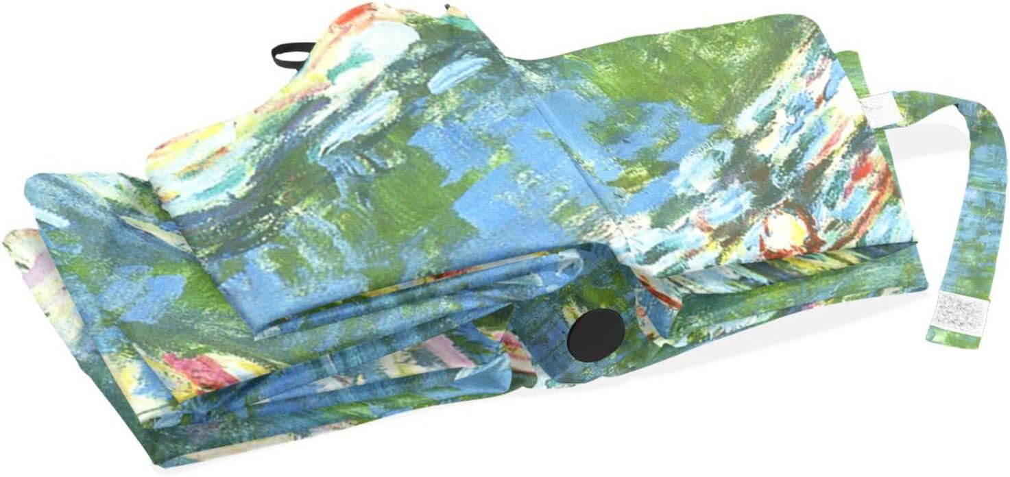 WIHVE Umbrella Auto Open Close Folding Windproof Compact Travel Umbrella
