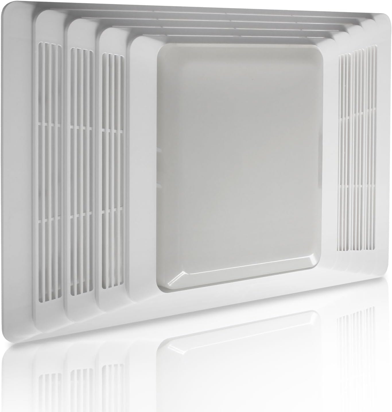 S97013662 Bathroom Fan Cover Grille and Lens Assembly Kit Fits For Broan Nutone 655 656 657 659 695 HFL695 696 Bathroom Exhaust Fan Cover Replacement
