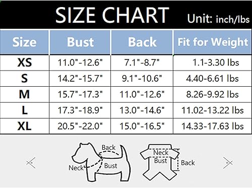 Miniatura 7 de Suéter para perro pequeño con cuello alto, suéter clásico de punto con forro de lana, ropa de invierno para perros pequeños, macho, niña, cachorro,