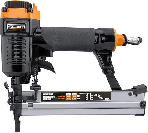 Miniatura 2 de Freeman PFS18 - Grapadora neumática de calibre 18 de 7/8 pulgadas con gancho para cinturón