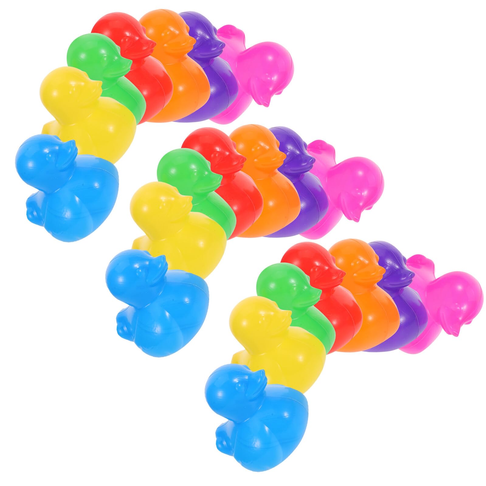 70 Stück Duschspielzeug aus Leichtem Kunststoff mit Entenform für Indoor Bällebad und Poolspielzeug Schwimmend für Kleinkinder und Kinder