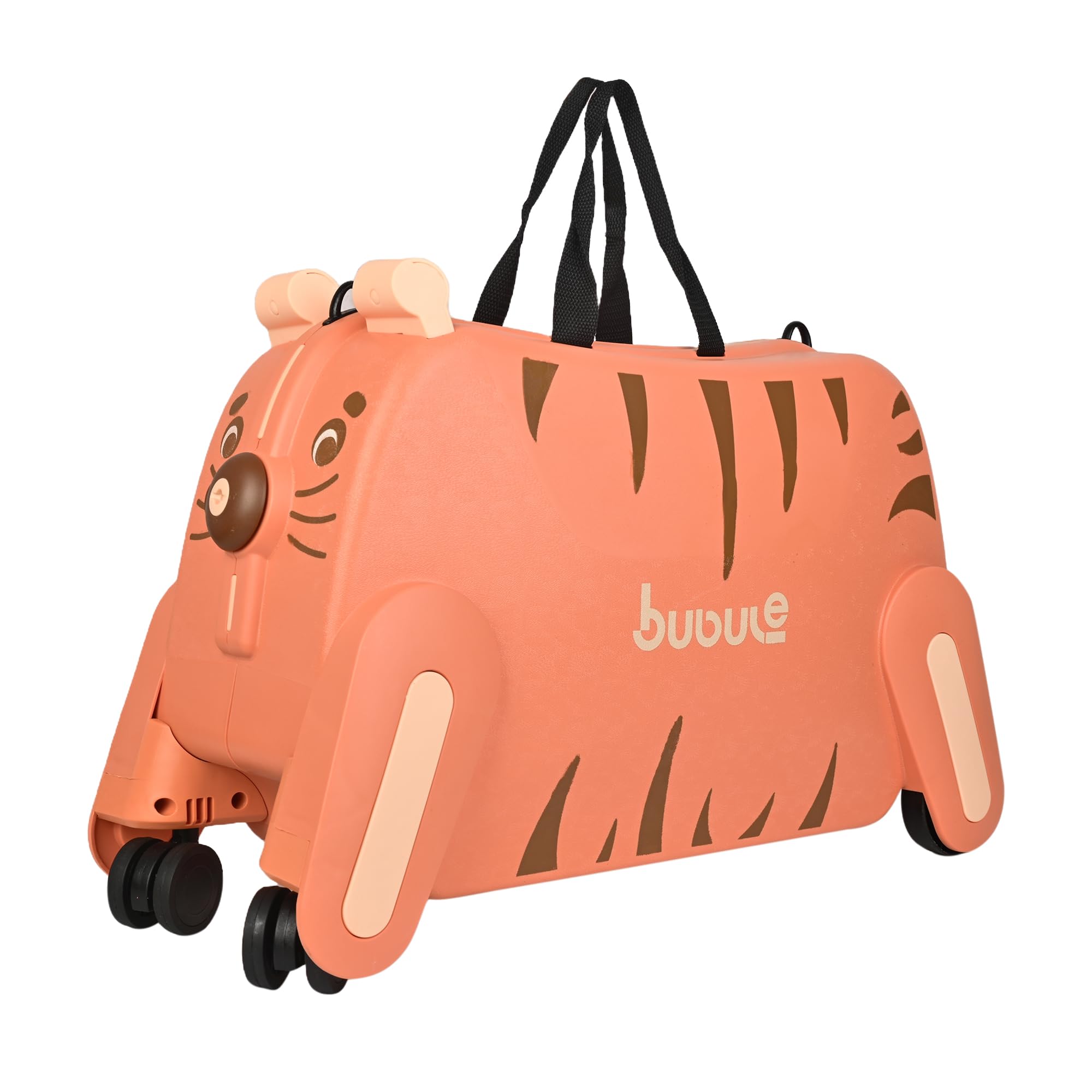 Ride-On Kids Trolley Bag, 2-in-1 Carry-On Car Shaped Suitcase