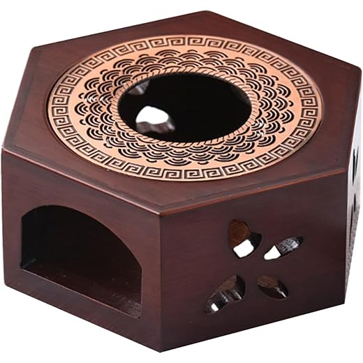 HEAVENGLOW Tea Heater Kitchen Heating Base Fire for Tea Cere