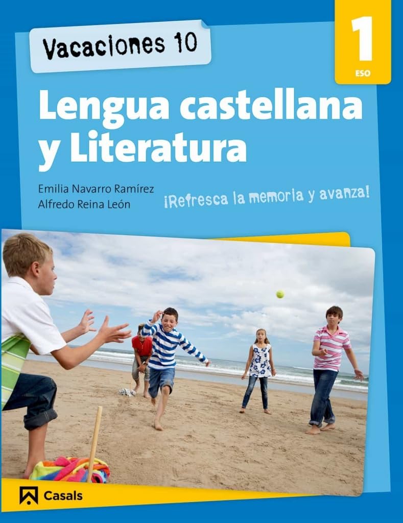 Vacaciones 10. Lengua castellana y Literatura 1 ESO (Cuadernos ESO)