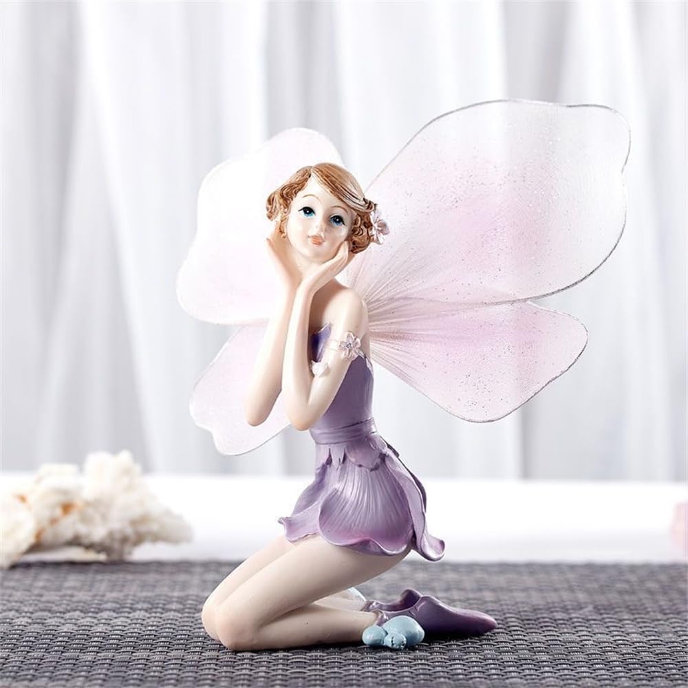 Amazon.co.jp: tonntyann 花の妖精 天使 オブジェエンジェル