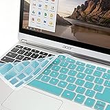 GMYLE Turquoise blue Silicon Keyboard Cover for Acer 11.6