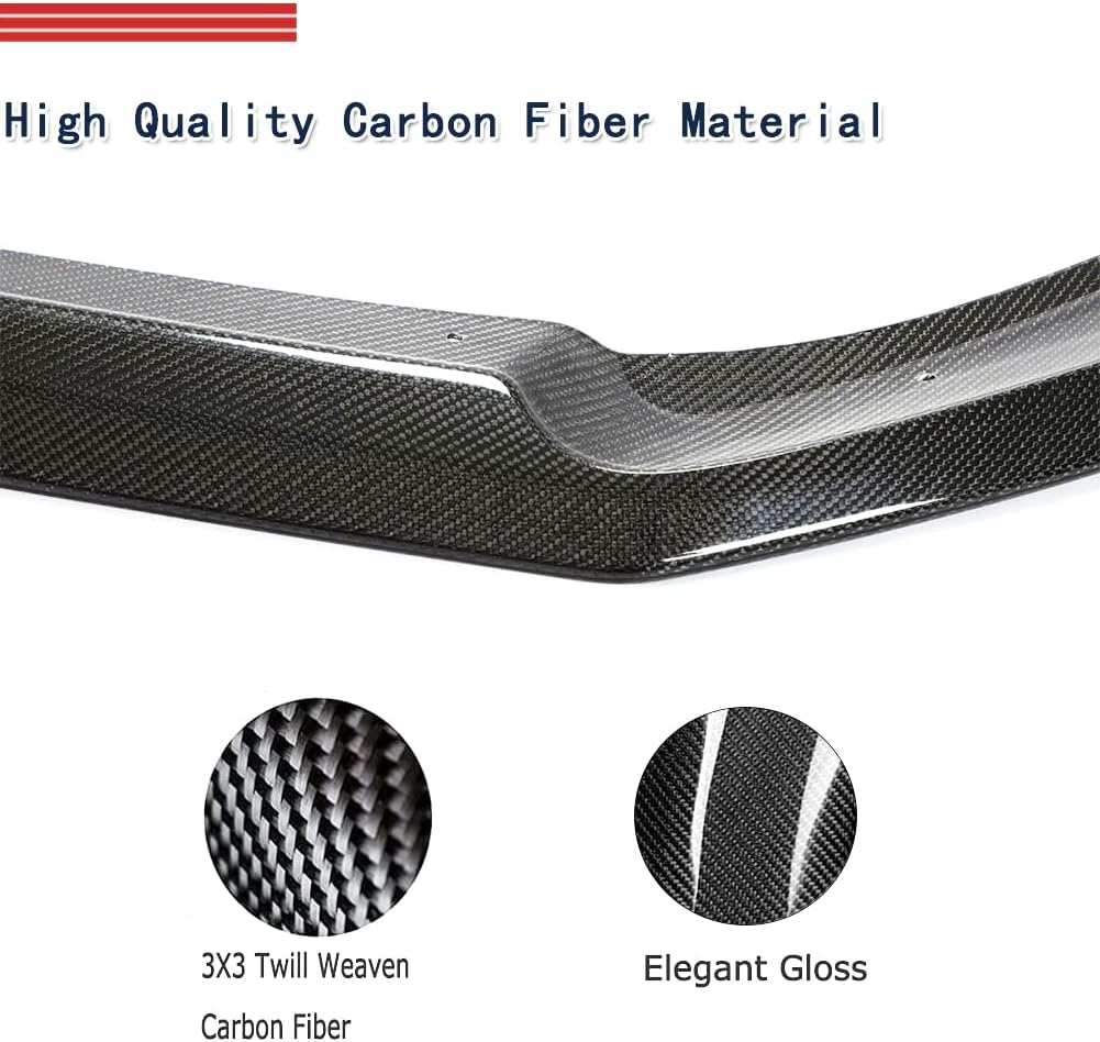 Carbon Fiber Front Bumper Lip for Audi A5 Sline S5 8T Coupe 2 Door 2009-2010 Front Chin Spoiler Front Lip Spoiler Factory Outlet