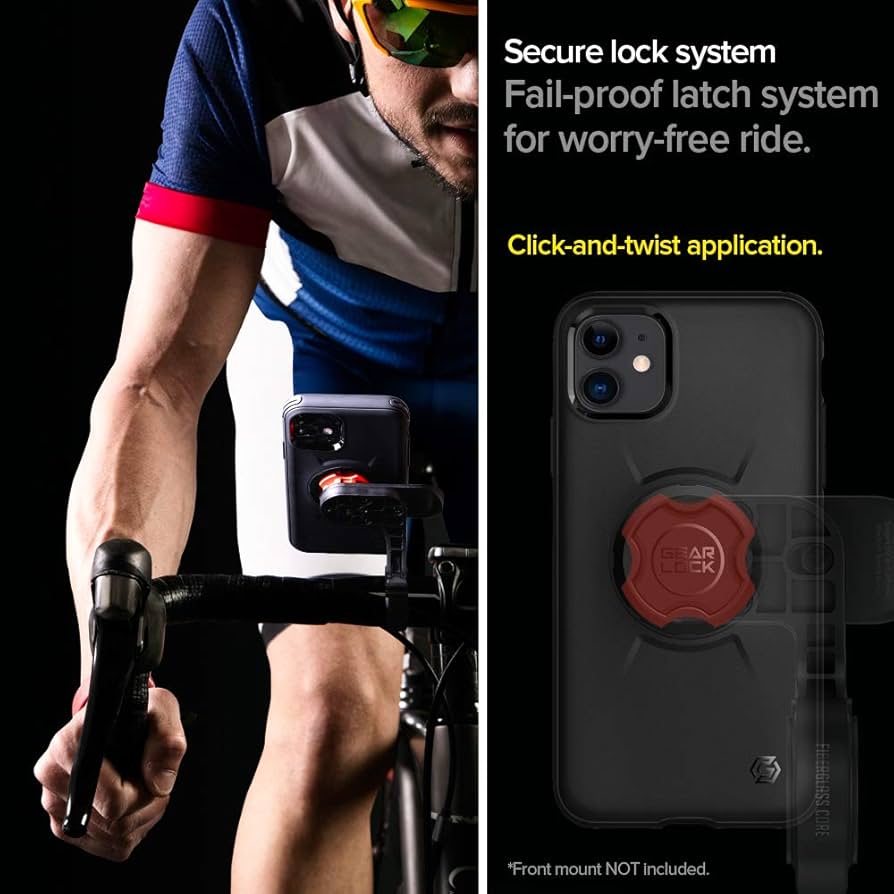 Amazon.co.jp: Spigen iPhone11ケース ギアロック バイクマウント