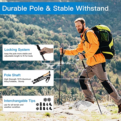 Image of Night Cat Ultralight Tent 2 Persons with Trekking Poles Hiking for Professional Backpacker Hiker