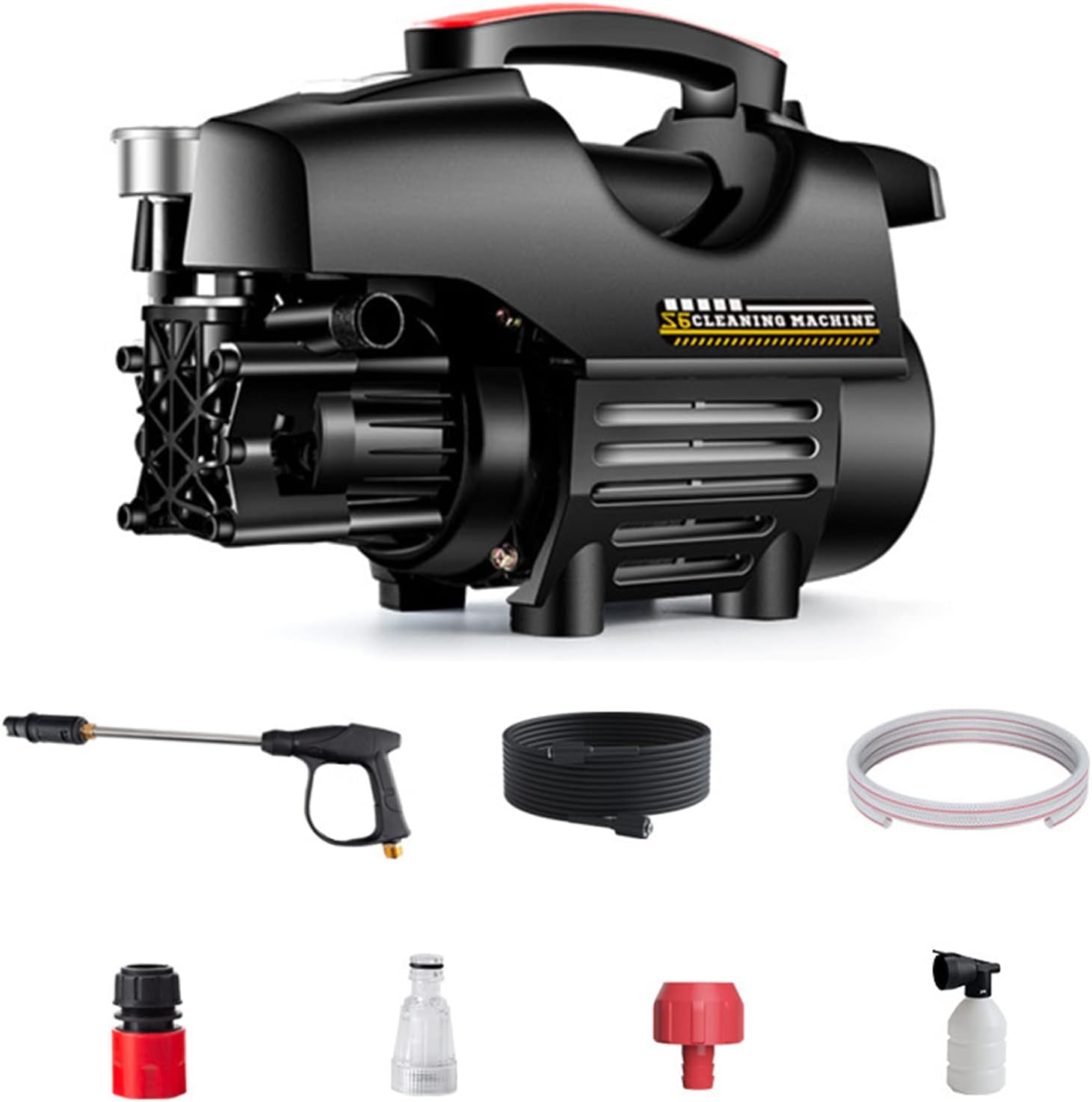 Lightweight & Powerful 2200W Pressure Washer???3190 PSI water pressure, 3