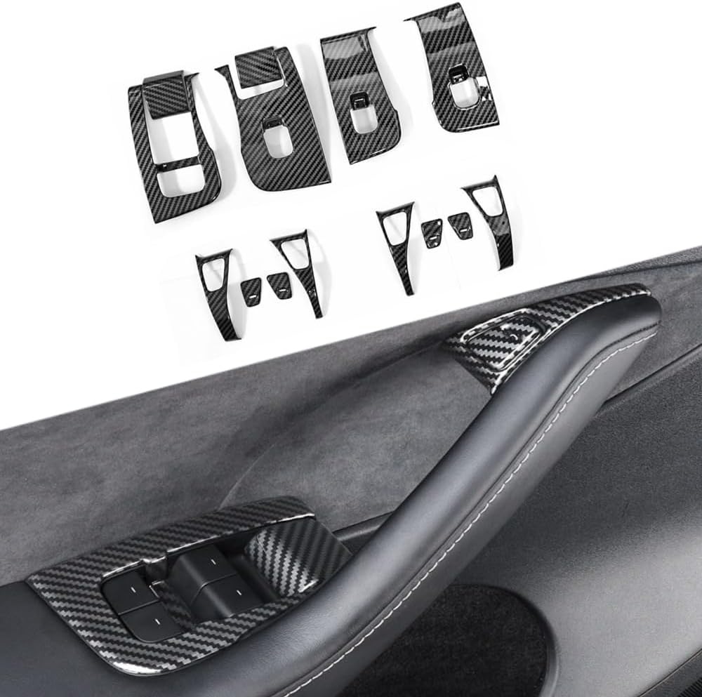 Tesla Model 3 2017-2023 & Model Y 2020-2024 Door Window Switch Panel Cover