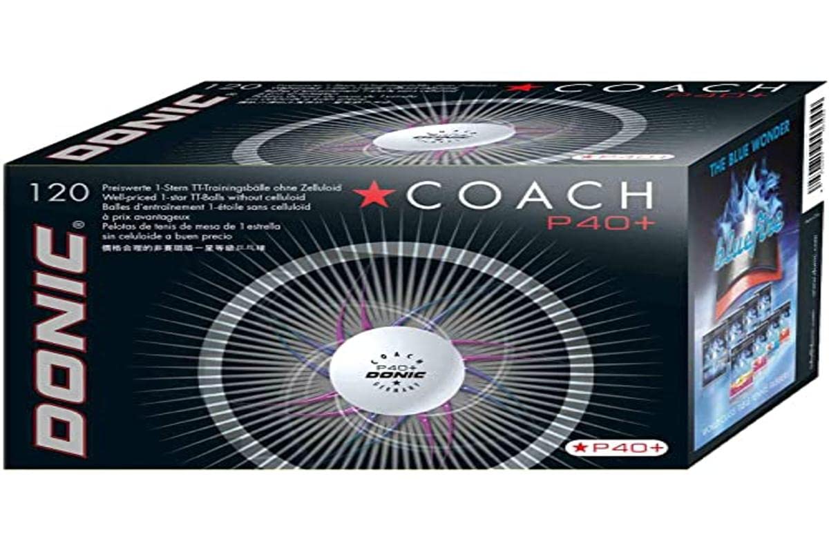 Donic Ball Coach P40+ Tennisbälle (120 Stück)