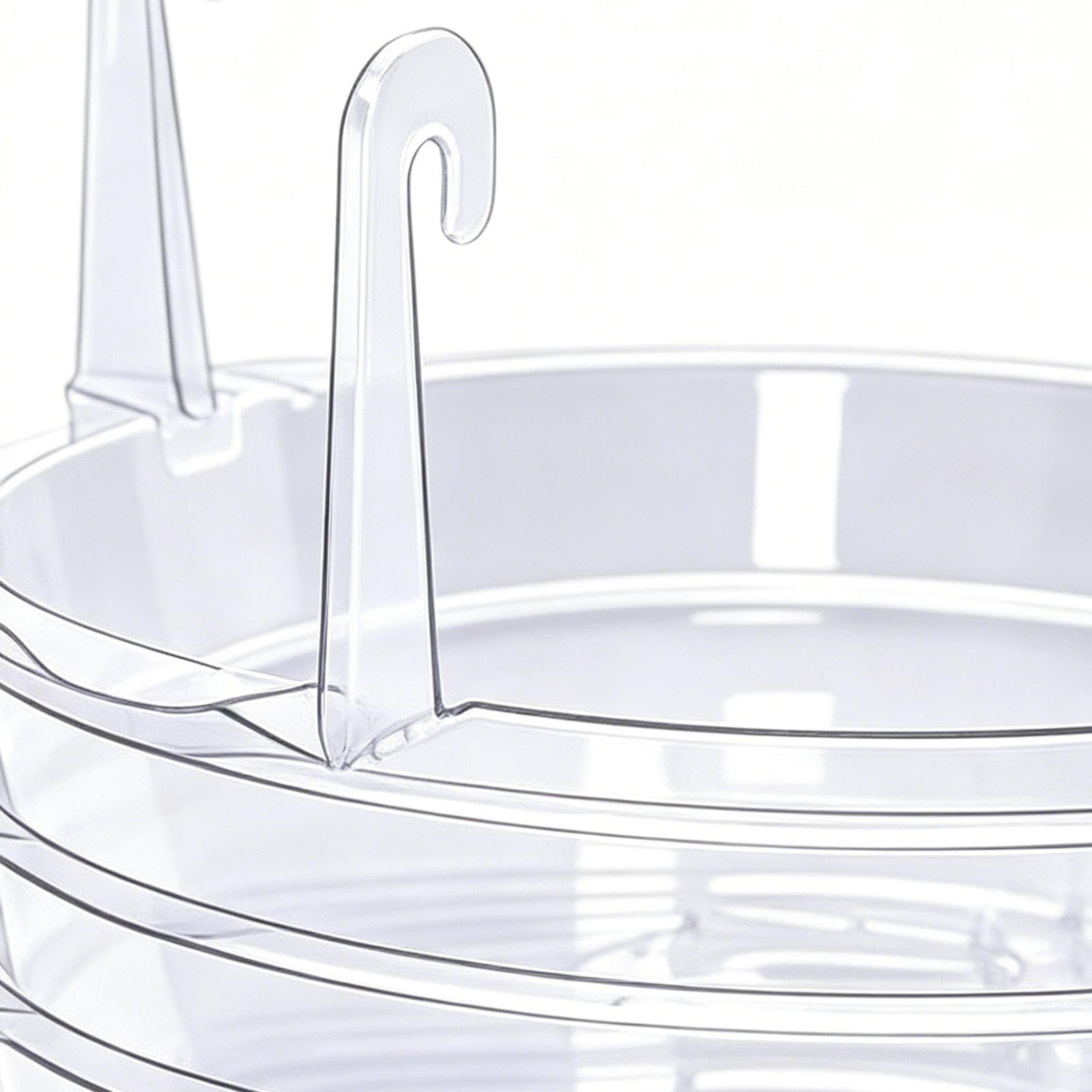 Pflanzen Wasserauffangschale 15 Stück Runde Transparente Körbe Mit Haken