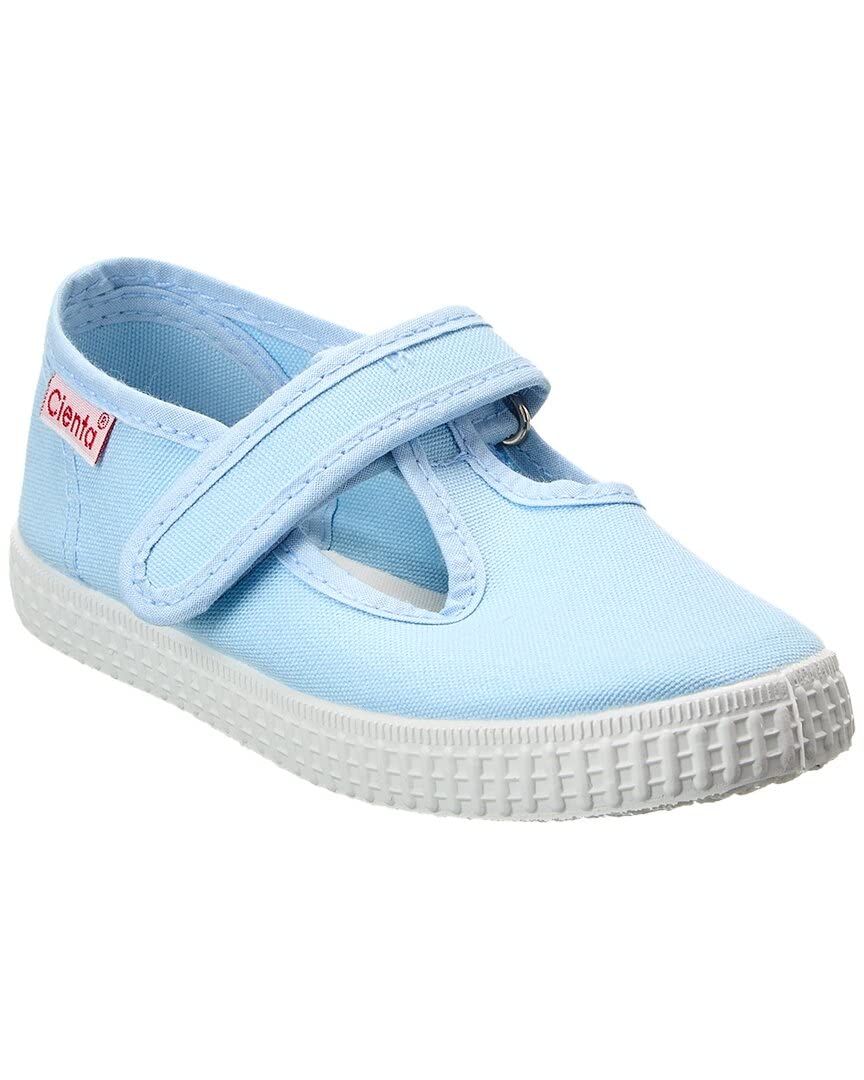 Cienta® Kids Shoes 50000 – Infant/Little Kid/Toddler Shoes – Canvas Lining and Upper – Slide-in Design Light Blue 32 (US 1.5 Little Kid) M