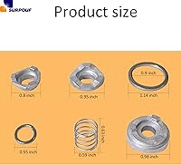 Vista 4 de 429634-00 Kit de embrague compatible con herramientas inalámbricas para paneles de yeso Dewalt DW255, DW276, DW251, DW274, DW274-220, 2121 Tipo 100