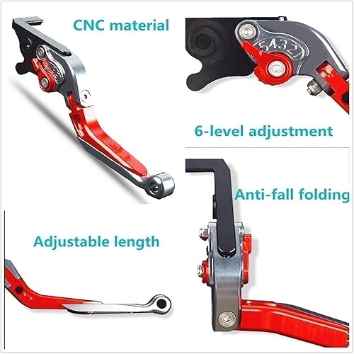 Miniatura 3 de DYKD Palancas de embrague de freno para BMW F650GS 2000 2001 2002 2003 2004 2005 F 650 GS motocicleta Accesorios ajustable Palancas de embrague de