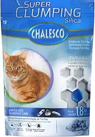 Chalesco Sílica Super Clumping 1,8 kg para Gatos
