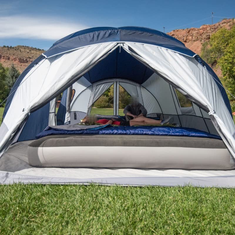 Carpa camping con 3 entradas para 1 persona miniatura 2