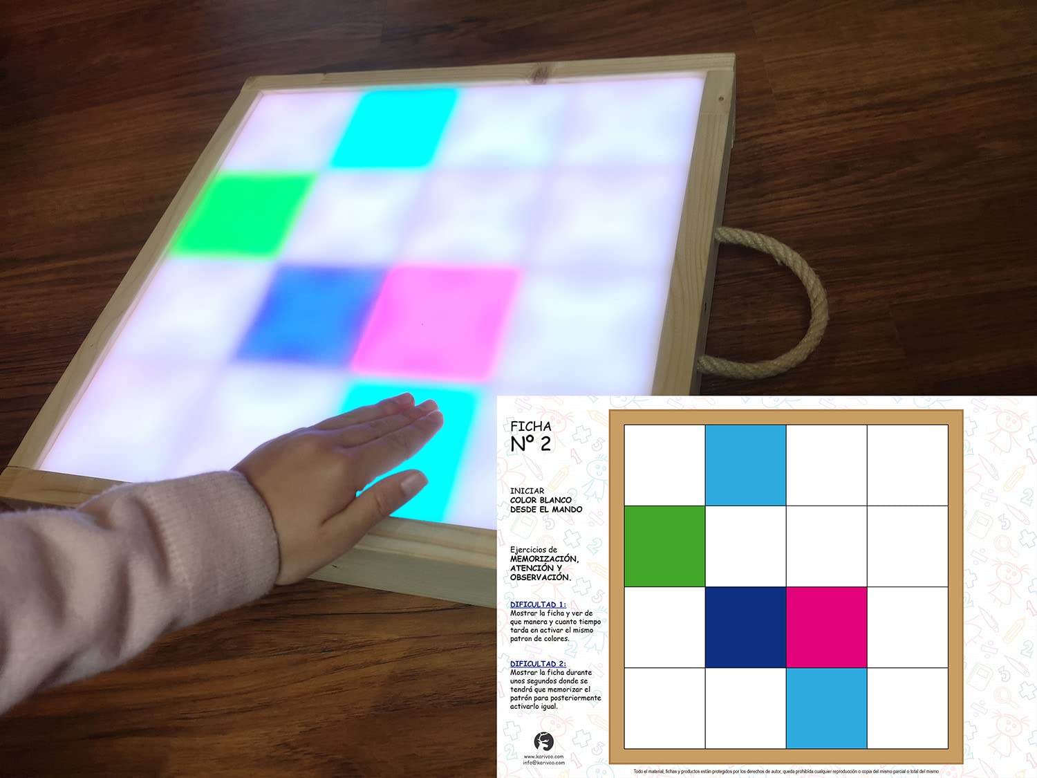 KARIVOO Tavolo interattivo light touch brevettato, metodo Reggio Emilia brevettato per attività Montessori, in collaborazione con esperti di educazione della prima infanzia e pedagogia speciale