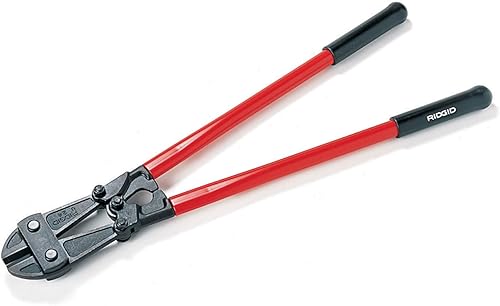 Miniatura 5 de RIDGID 14223 Modelo S24 - Cortador de pernos de alta resistencia de 24 pulgadas con mordazas de aleación de acero endurecido, 716 pulgadas, suave,
