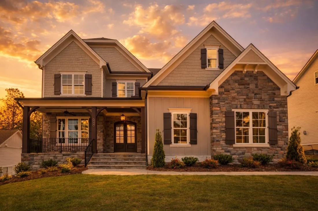 17-1400 HOUSE PLAN - Luxury House Floor Plan with Open Concept and 3-Car Garage