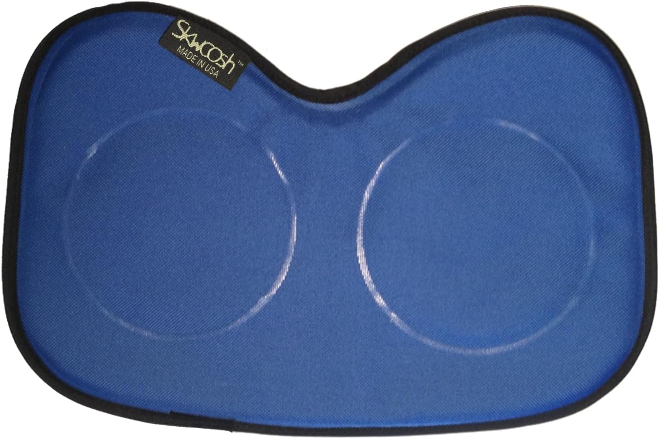 Skwoosh Row Pad Seat Cushion for Masters, Students, Scullers, Dragonboat, Outriggers, Accessories | Fits Concept2 | Gel Pressure Sitz Bone Comfort Relief | Made in USA (Royal Blue)