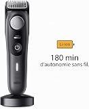 Braun Tondeuse Electrique A Barbe Series 9 BT9440 Pour Hommes, Avec La Lame La Plus Affûtée De Braun Et Un Sabot De Précision, 40 Réglages De Longueurs, Étanche, Étui De Voyage, Rechargeable - 5